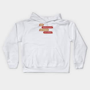 49ers WYD Text Kids Hoodie